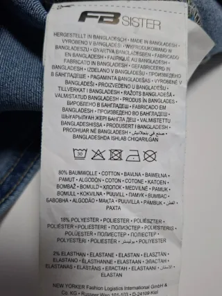 Top vaquero New Yorker Talla M