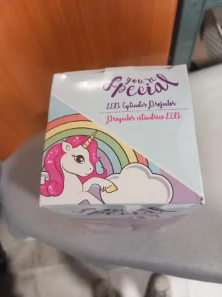 Lámpara LED Unicornio Proyector