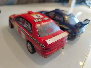 Lote 6 coches Scalextric Rally y F1