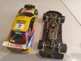 Lote 6 coches Scalextric Rally y F1