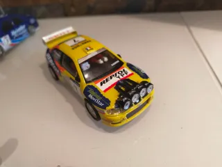 Lote 6 coches Scalextric Rally y F1