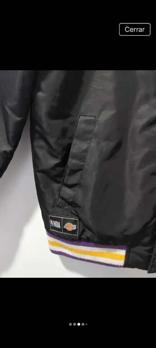 Chaqueta bomber niño NBA Lakers James 23