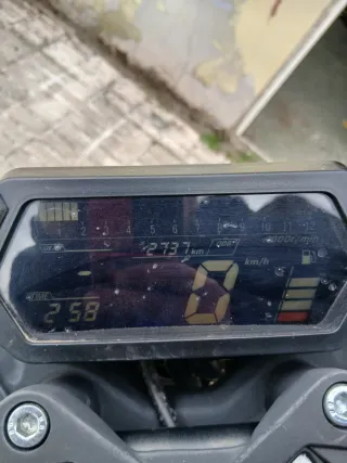 Moto 125cc Naked Negra/Plata