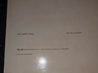 Vinilo Doble de Keith Jarrett - The Köln Concert