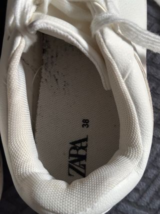 Zapatillas Zara Blancas Talla 38