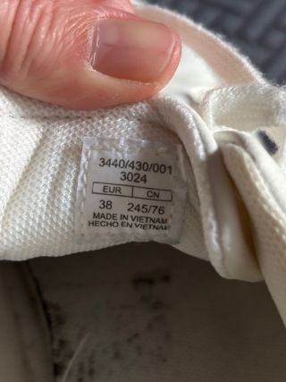Zapatillas Zara Blancas Talla 38