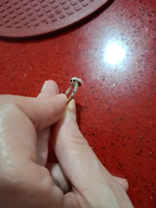 Anillo Pandora Corazón Talla 50