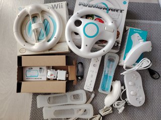 Consola Nintendo Wii con juegos y accesorios
