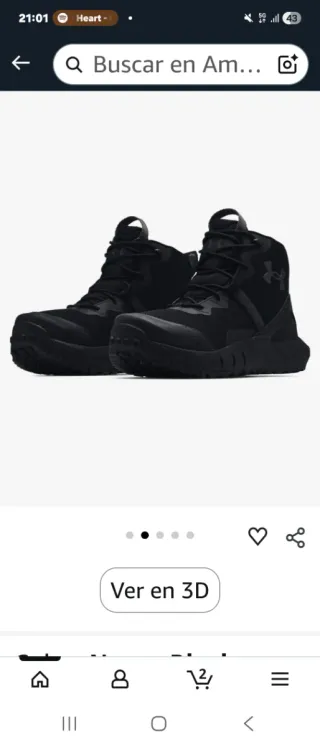 Botas Under Armour Valsetz Mid