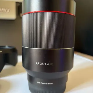 Samyang 35mm F1.4 FE Sony