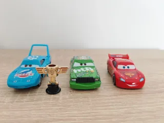 Rayo McQueen, Chick Hicks, Rey y Copa Pistón