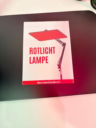 Lámpara de terapia de luz roja tratamiento facial