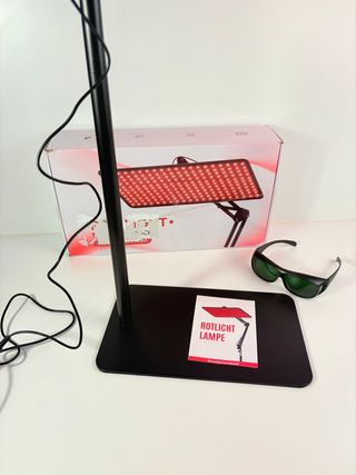 Lámpara de terapia de luz roja tratamiento facial