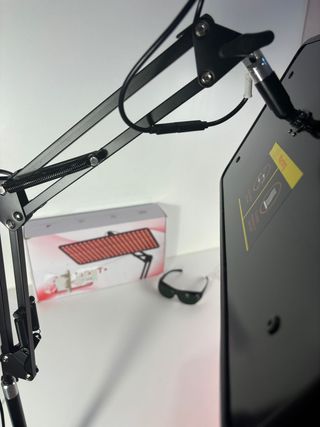 Lámpara de terapia de luz roja tratamiento facial