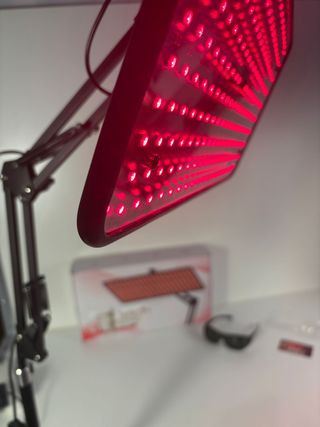 Lámpara de terapia de luz roja tratamiento facial