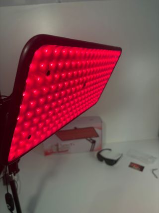 Lámpara de terapia de luz roja tratamiento facial