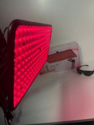 Lámpara de terapia de luz roja tratamiento facial