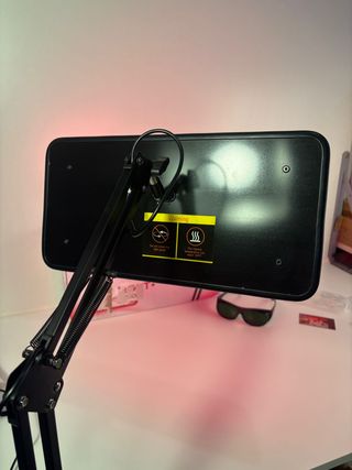 Lámpara de terapia de luz roja tratamiento facial