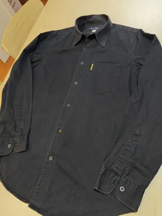Camisa Armani Jeans Negra - Talla L