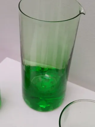 Bicchieri Murano vintage verdi