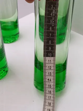 Bicchieri Murano vintage verdi