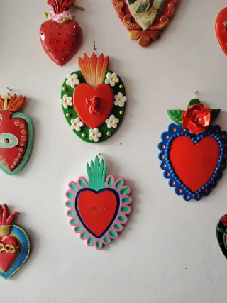 Cuore Sacro Hope argilla da Parete
