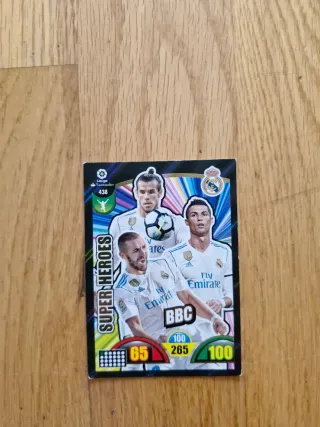 Cromo BBC Real Madrid Adrenalyn 2017-18