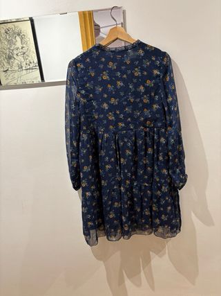 Vestido Pepe Jeans floral azul talla S