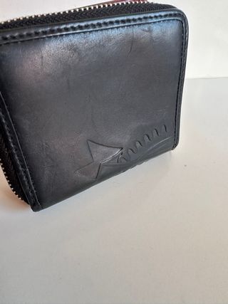 Cartera de piel Tous negra
