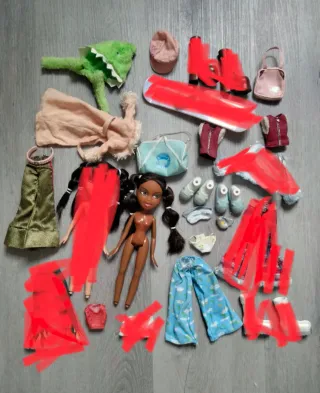 Conjunto di bambole Bratz e accessori