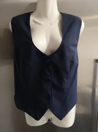 Chaleco azul marino