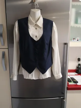 Chaleco azul marino