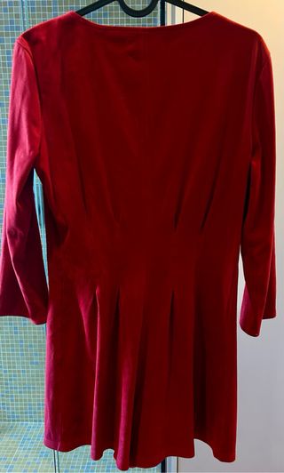 Mono corto Bershka rojo