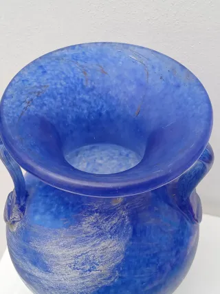 Vaso Murano Vintage Blu