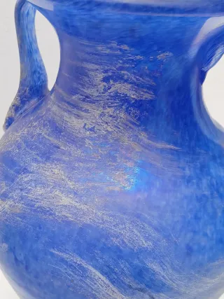 Vaso Murano Vintage Blu