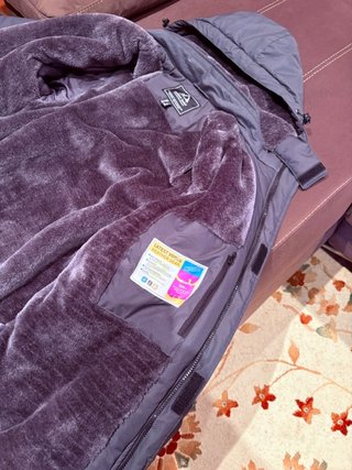 Chaqueta Parka Outdoor Gris Talla L