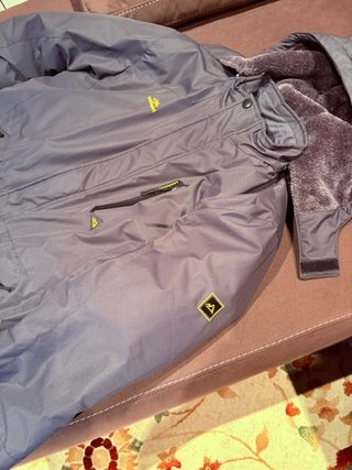 Chaqueta Parka Outdoor Gris Talla L