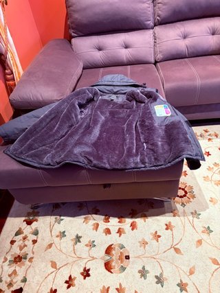 Chaqueta Parka Outdoor Gris Talla L