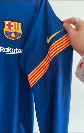 Chaqueta FC Barcelona Nike Azul