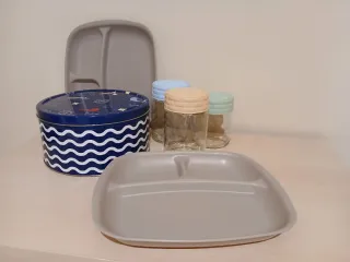 Set Cocina Lata y Tarros