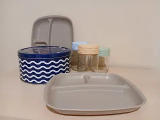 Set Cocina Lata y Tarros