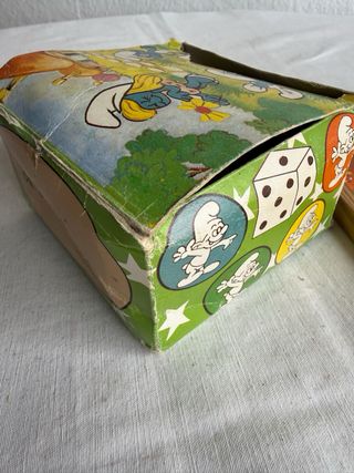 Antiguo Parchís Oca Pitufos Años 80