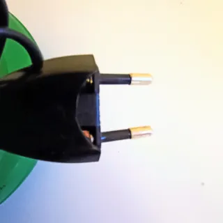 Lámpara flexo escritorio verde Vintage