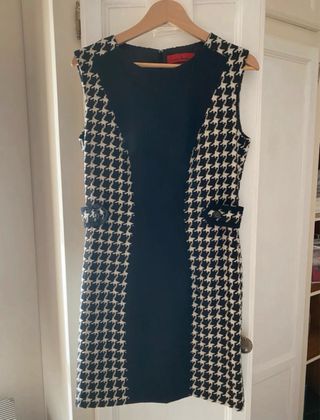Vestido Carolina Herrera Talla 38 de lana virgen.