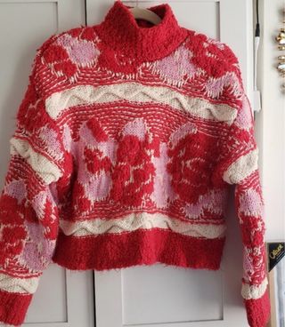 Jersey Zara viral estampado