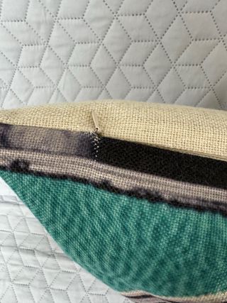 Funda cojin cámara fotos 45x45