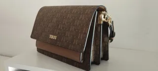 Bandolera Tous Audry Marrón y Dorado