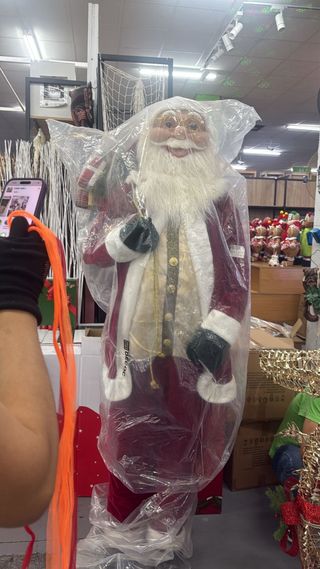 Muñeco de Santa Claus grande