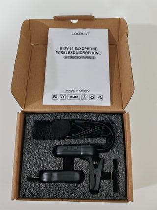Microfono Wireless Lococo UHF sassofono