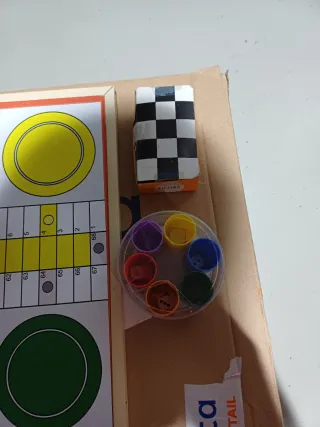 Tablero Parchís y Damas